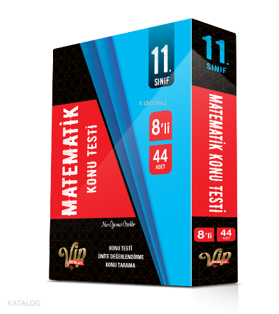 Vip 11.Sınıf Matematik Kutu Test