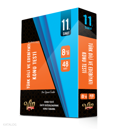 Vip 11.Sınıf Türk Dili ve Edebiyatı Kutu Test