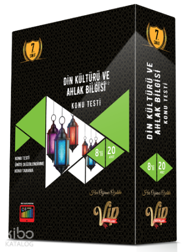 Vip 7.Sınıf Din Kültürü Ve Ahlak Bil. Konu Testi