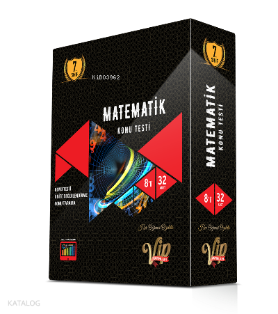 Vip 7.Sınıf Matematik Konu Anlatım Fasikülü | Kolektif | Vip Yayınları