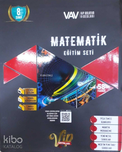 Vip 8.Sınıf Matematik Eğitim Seti