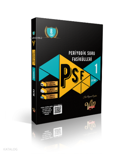 Vip 8.Sınıf Periyodik Soru Fasikülleri - 1.Sayı | Kolektif | Vip Yayın