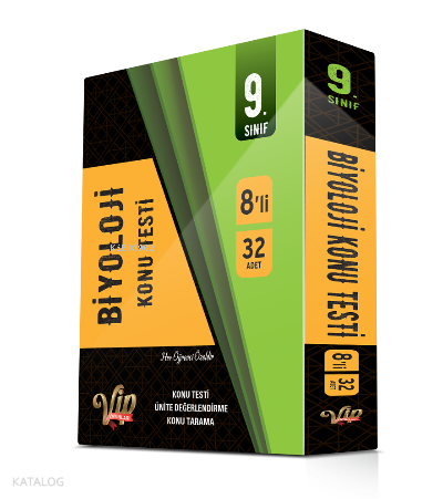 Vip 9.Sınıf Biyoloji Kutu Test
