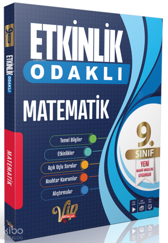Vip 9.Sınıf Etkinlik Odaklı Matematik | Kolektif | Vip Yayınları (Hazı