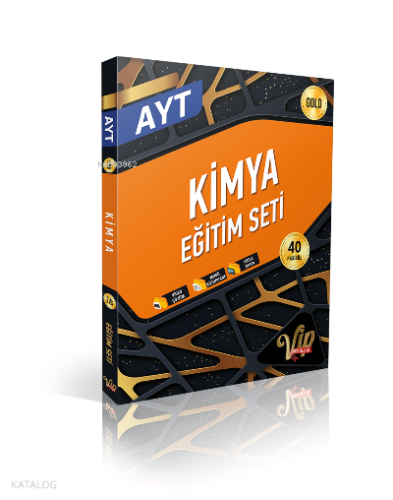 Vip Ayt Kimya Eğitim Seti - (Gold)