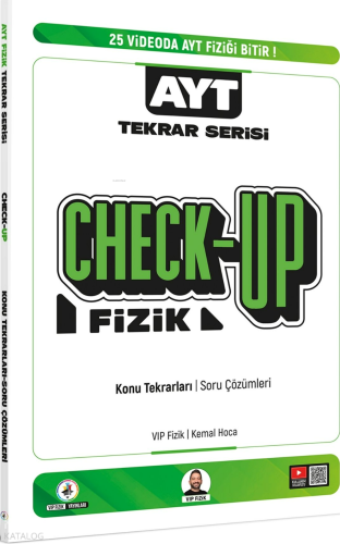 VİP Fizik AYT Fizik Check-Up Fizik Konu Tekrarları Soru Çözümleri | Ke