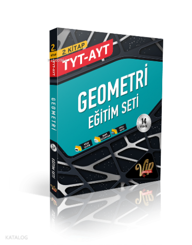 Vip Tyt-Ayt Geometri Eğitim Seti 2. Kitap - (Gold)