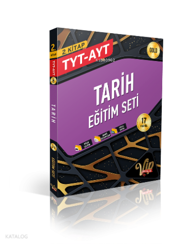 Vip Tyt-Ayt Tarih Eğitim Seti 2. Kitap - (Gold)