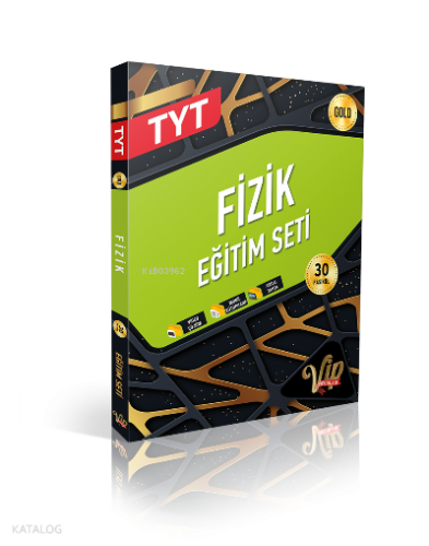 Vip Tyt Fizik Eğitim Seti - (Gold)