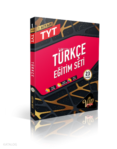 Vip Tyt Türkçe Eğitim Seti 1. Kitap - (Gold)