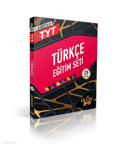 Vip Tyt Türkçe Eğitim Seti 2. Kitap - (Gold)