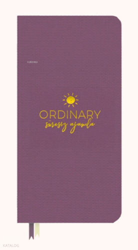 Vivago Art Ordinary Süresiz Ajanda - Mor (Keten) | | Vivago Art