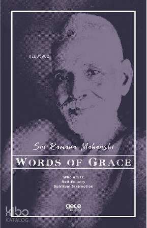 Words of Grace | Sri Ramana Maharshi | Gece Kitaplığı Yayınları
