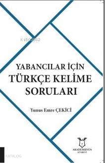 Yabancılar İçin Türkçe Kelime Soruları