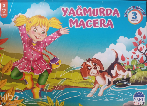 Yağmurda Macera (3 Boyutlu) | Kolektif | Martı Çocuk Yayınları