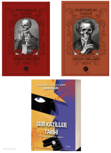 Yamyamlık Tarihi  1 -2 Seri Katiller Tarihi (3 Kitap Takım);Ceraim :46 , Derin Şüphe ve Öğleden Sonra Cinayetleri