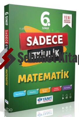 Yanıt 6. Sınıf Matematik Sadece Etkinlik | Kolektif | Yanıt Yayınları 