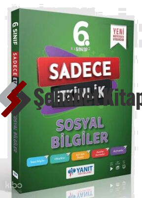 Yanıt 6. Sınıf Sosyal Bilgiler Sadece Etkinlik | Kolektif | Yanıt Yayı