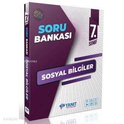 Yanıt 7.sınıf Sosyal Bilgiler Soru Bankası