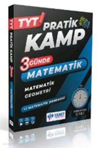 Yanıt Tyt Matematik Pratik Kamp Kitabı | Kolektif | Yanıt Yayınları (H