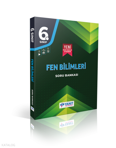 Yanıt Yayınları 6. Sınıf Fen Bilimleri Soru Bankası | Kolektif | Yanıt