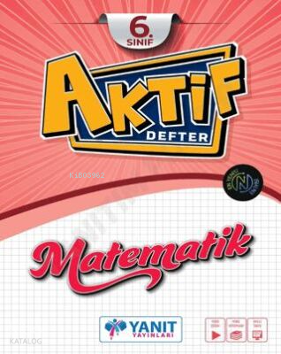 Yanıt Yayınları 6. Sınıf Matematik Aktif Defter | Kolektif | Yanıt Yay