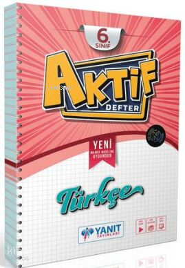 Yanıt Yayınları 6. Sınıf Türkçe Aktif Defter | Kolektif | Yanıt Yayınl