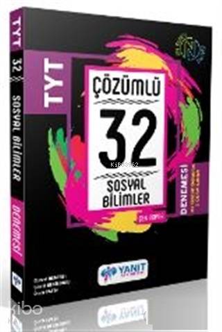 Yanıt Yayınları TYT Sosyal Bilimler Çözümlü 32 Deneme Yanıt | Kolektif