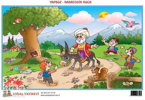 Yapboz 9 - Nasreddin Hoca | Kolektif | Uysal Yayınevi