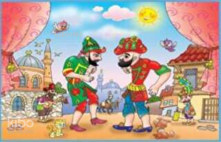 Yapboz - Karagöz ile Hacivat (42 Parça) | Kolektif | Uysal Yayınevi