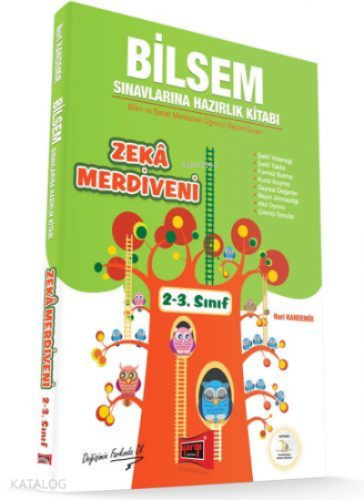 Yargı - 2-3.Sınıf Zeka Merdiveni Bilsem Sınavlarına Hazırlık Kitabı
