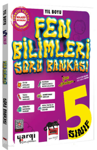 Yargı Ders Arkadaşım 5.Sınıf Fen Bilimleri Yıl Boyu Soru Bankası