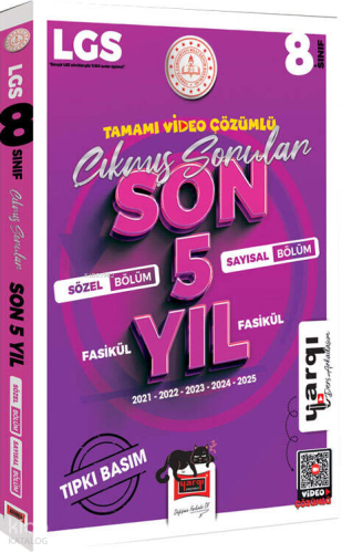 Yargı Ders Arkadaşım 8.Sınıf LGS 2021-2025 Tüm Dersler Fasikül Fasikül