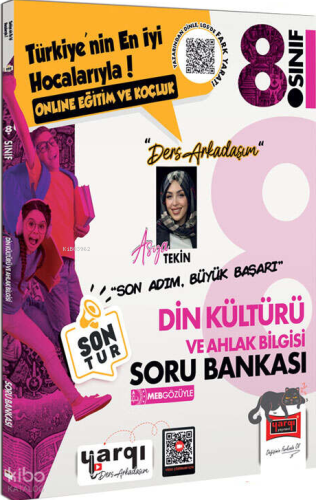 Yargı Ders Arkadaşım 8.Sınıf LGS Din Kültürü Son Tur Soru Bankası | As