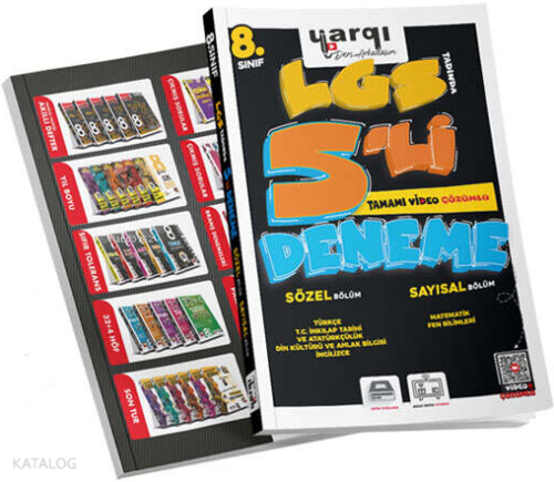 Yargı Ders Arkadaşım 8.Sınıf LGS Tüm Dersler (Sayısal- Sözel) Tamamı V