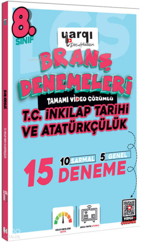 Yargı Ders Arkadaşım 8.sınıf Tamamı Video çözümlü T.C. İnkılap Tarihi 