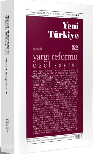 Yargı Reformu Özel Sayısı Sayı 52 | Kolektif | Yeni Türkiye Yayınları