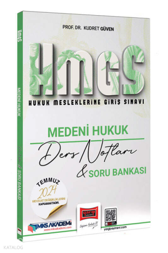 Yargı Yayınevi 2025 Hukuk Mesleklerine Giriş Sınavı Medeni Hukuk Ders Notları & Soru Bankası