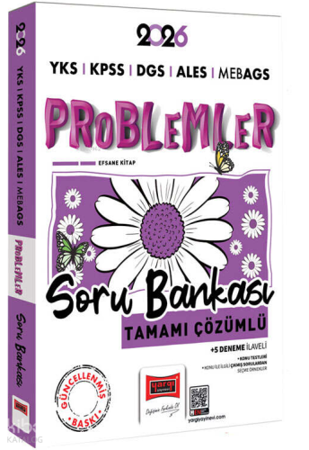 Yargı Yayınevi 2026 YKS KPSS ALES DGS MEB-AGS Papatya Serisi Problemle