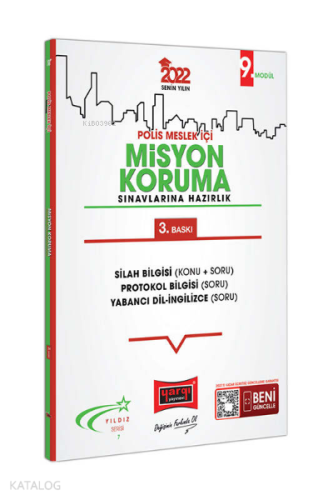 Yargı Yayınları 2022 Polis Meslek İçi Misyon Koruma Sınavlarına Hazırlık