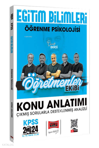 Yargı Yayınları 2024 KPSS Eğitim Bilimleri Öğretmenler Ekibi Öğrenme Psikolojisi Konu Anlatımı