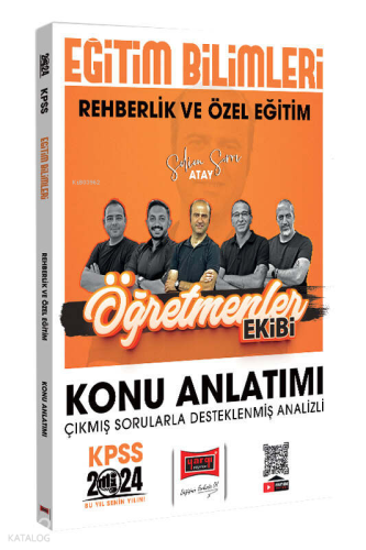 Yargı Yayınları 2024 KPSS Eğitim Bilimleri Öğretmenler Ekibi Rehberlik ve Özel Eğitim Konu Anlatımı