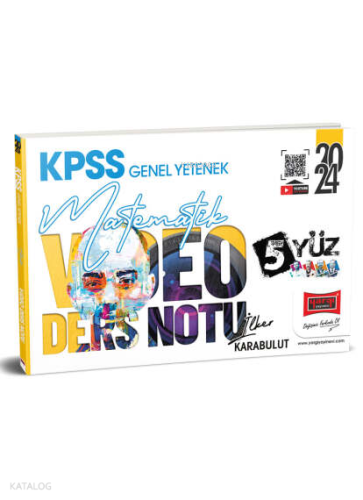 Yargı Yayınları 2024 KPSS Genel Yetenek 5Yüz Matematik Video Ders Notları