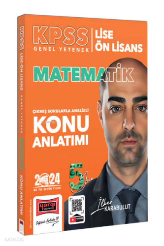 Yargı Yayınları 2024 KPSS Lise Ön Lisans 5Yüz Ekibi Matematik Çıkmış Sorularla Desteklenmiş Analizli Konu Anlatımı