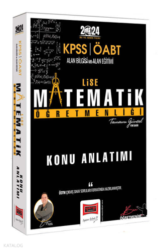 Yargı Yayınları  ÖABT Lise Matematik Öğretmenliği Konu Anlatımı