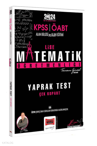 Yargı Yayınları ÖABT Lise Matematik Öğretmenliği Yaprak Test