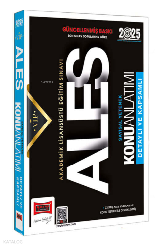 Yargı Yayınları 2025 ALES Vip Sayısal Yetenek Konu Anlatımı | Kolektif