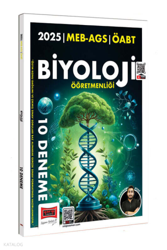 Yargı Yayınları AGS ÖABT Biyoloji Öğretmenliği 10 Deneme