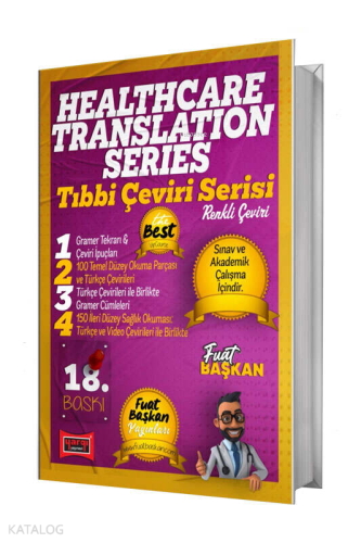 Yargı Yayınları 2025 Translation Series Tıbbi Çeviri Serisi Renkli Çeviri