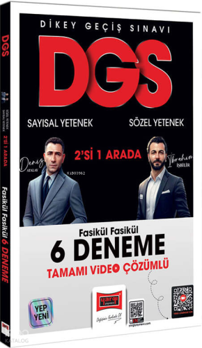Yargı Yayınları 2026 DGS Sayısal Yetenek - Sözel Yetenek Fasikül Fasik